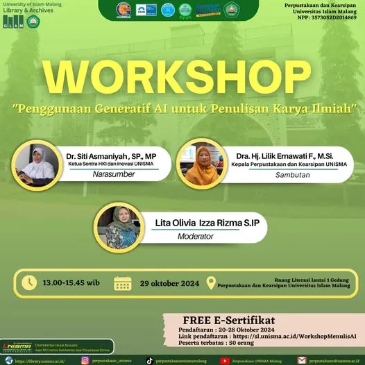 Penggunaan Generatif AI untuk Penulisan Karya Ilmiah