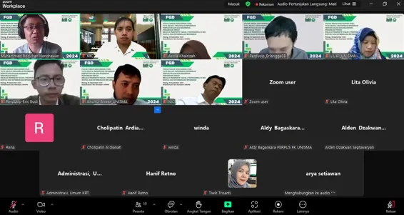 Focus Group Discussion (FGD) Tata Kelola Perpustakaan & Kearsipan Perguruan Tinggi Melalui Perspektif Pakar di Era Digital & Keterbukaan Informasi